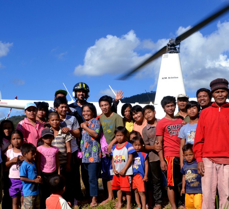NTM Aviation provides typhoon relief